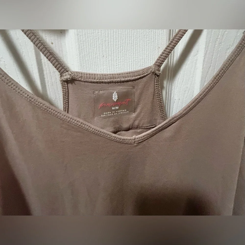 NWOT FREE PEOPLE Hot Shot Onesie Color: Mocha Latte Size: Medium